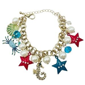 Beach Theme Charm Bracelet